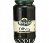 【Fragata 帆船牌】整粒去子黑橄欖 - 900g玻璃瓶包裝  
